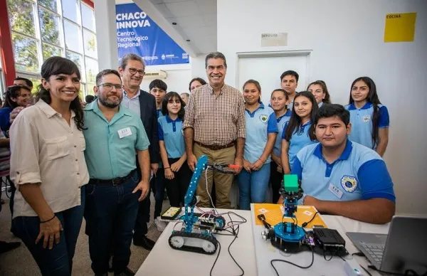 Capitanich inaugur en Las Bre as el Centro Tecnol gico Chaco